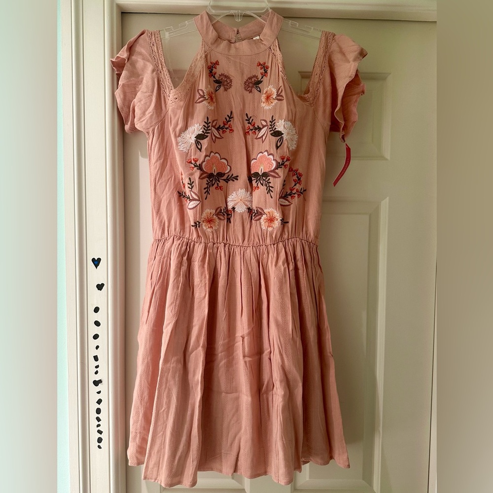Target Xhilaration Floral Embroidered Dress NWT